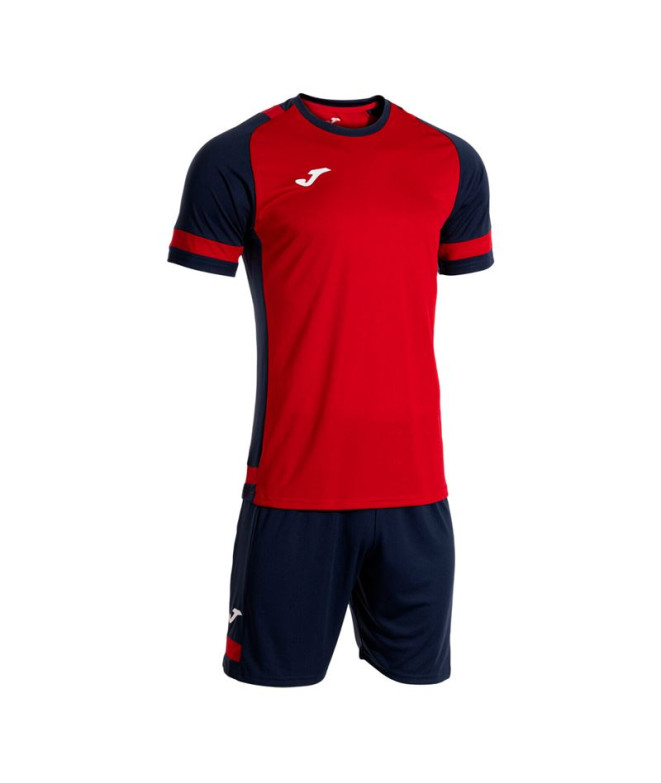 Conjunto de Futebol Joma Líder Vermelho Escuro...