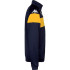 Moletom Fitness Kappa Dacone Homem Azul Marinho/Amarelo Chrome