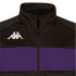 Moletom Fitness Kappa Dacone Homem Preto/Violeta