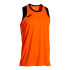 Camiseta Joma Cancha Laranja Preto Homem