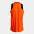 Camiseta Joma Cancha Laranja Preto Homem