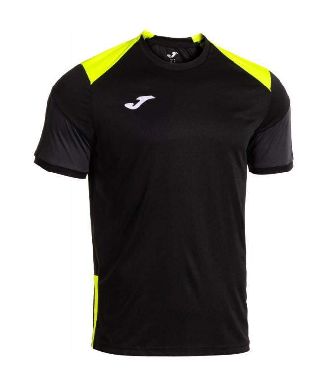 Camiseta Joma Danubio Homem Preto/Amarelo...