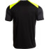 Camiseta Joma Danubio Homem Preto/Amarelo Fluorescente