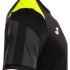Camiseta Joma Danubio Homem Preto/Amarelo Fluorescente