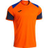 Camiseta Joma Danubio Homem Laranja/Azul Marinho
