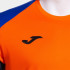 Camiseta Joma Danubio Homem Laranja/Azul Marinho