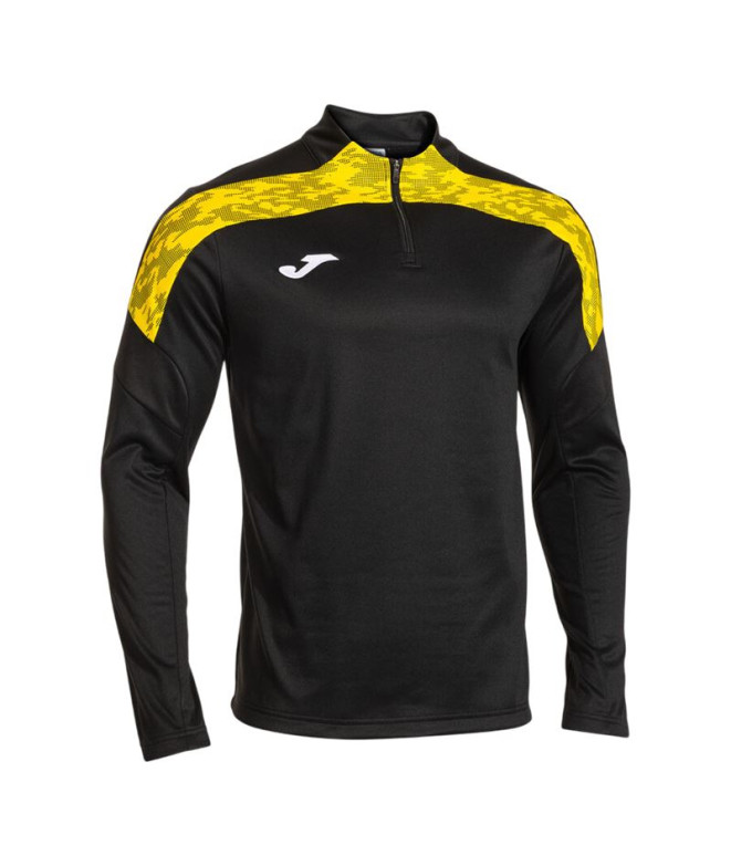 Moletom Joma Championship VIII Homem Preto/Amarelo
