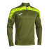 Moletom Joma Championship VIII Homem Verde/Amarelo
