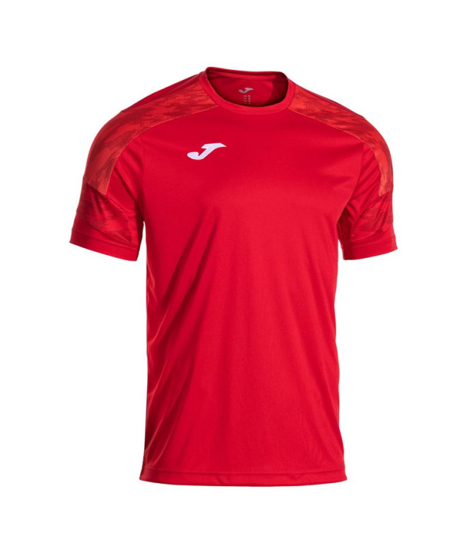 Camiseta Joma Championship VIII Homem Vermelho