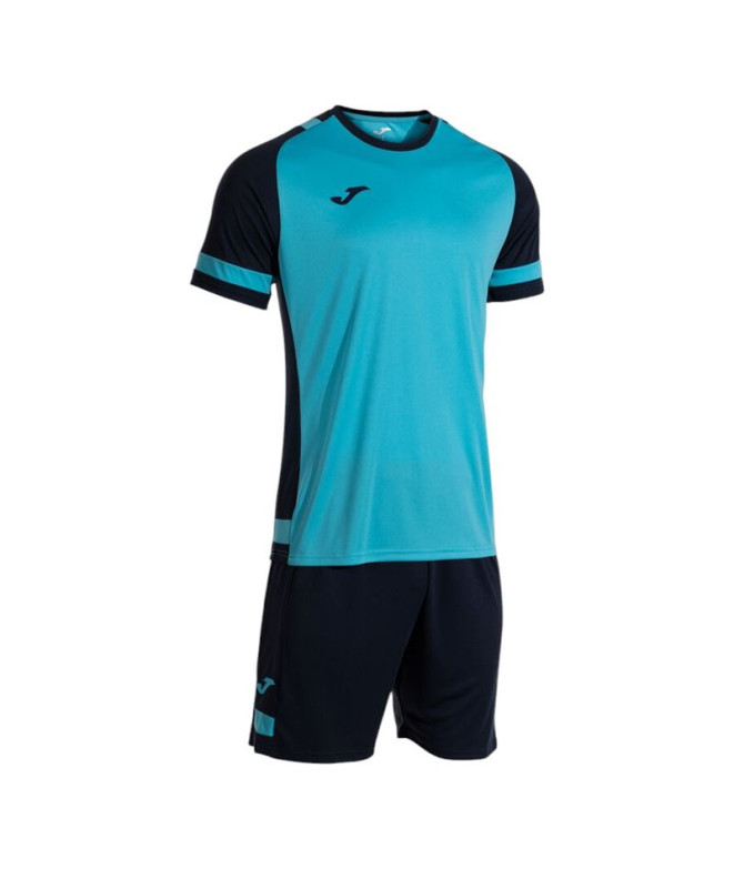 Conjunto De Futebol Joma Líder Amarelo Preto...