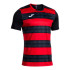 Camiseta Joma Europa Vi Preto Vermelho Homem