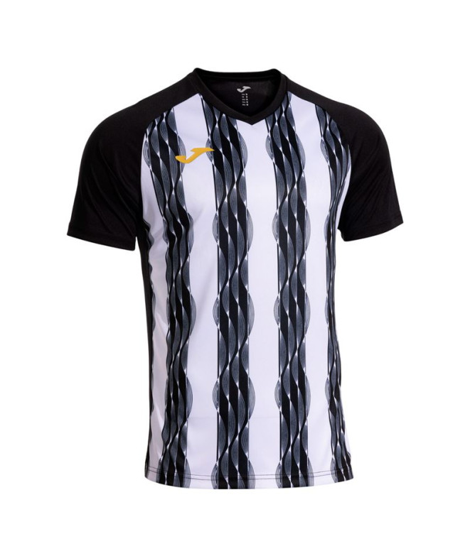Camiseta Joma Inter V Preto Branco Menino