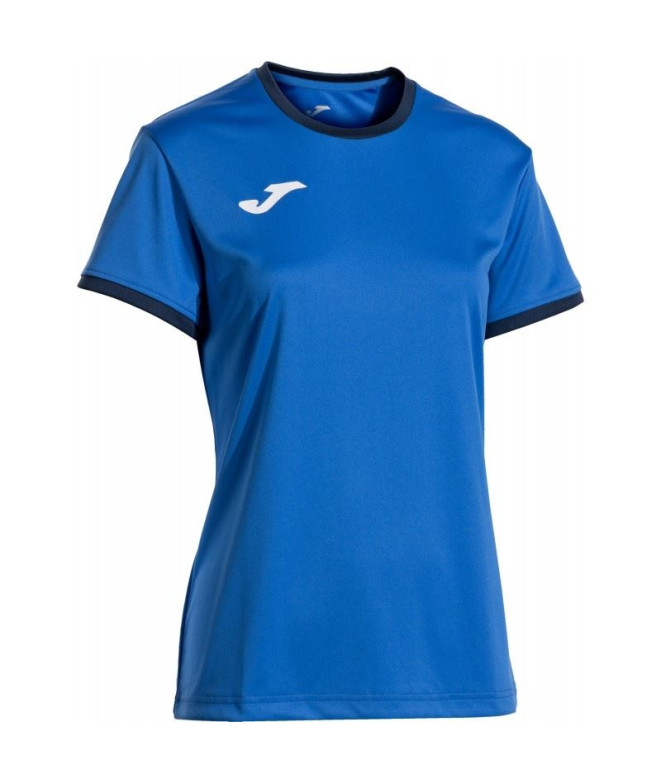 Camiseta Joma Combi Premium Mulher Royal/Azul...