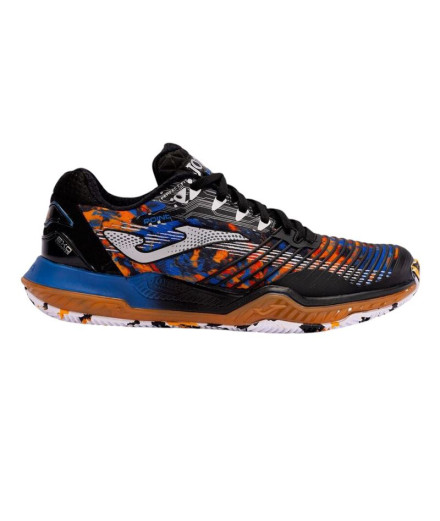 Sapatilhas Joma Point 2401 Preto Laranja Homem