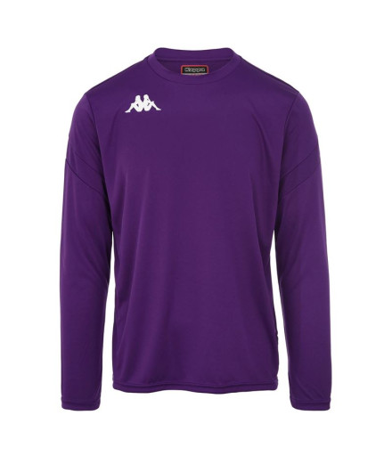 Moletom Futebol Kappa Dovol Homem Violeta Índigo