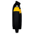 Moletom Fitness Kappa Dacone Homem Preto/Amarelo Cromado
