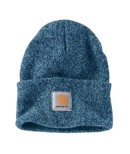 Boné Carhartt Watch Hat Homem Night Blue Alpine