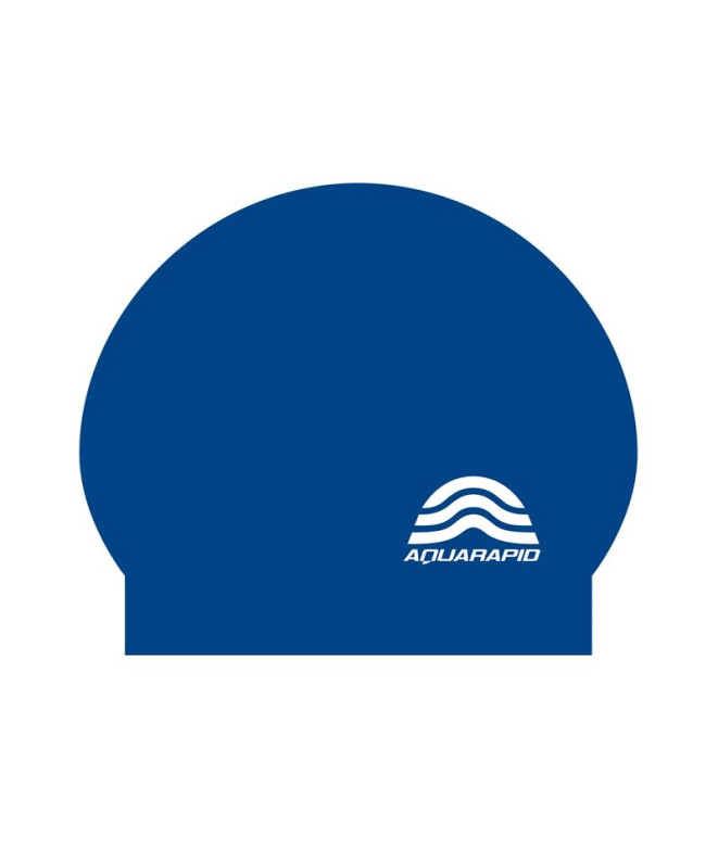 Boné de Natação Aquarapid Cuffia Lattice Logo Azul