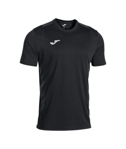 Camiseta Joma Cancha Preto Menino