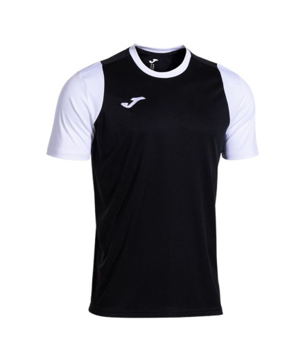 Camiseta Joma Cancha Preto Branco Homem