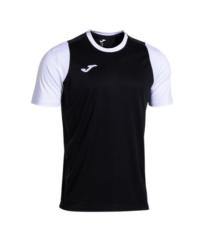 Camiseta Joma Cancha Preto Branco Homem