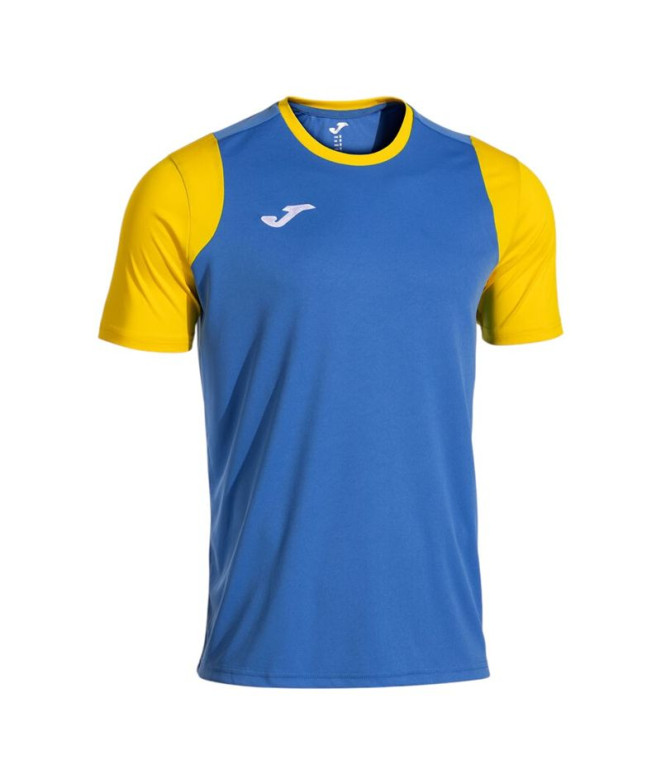 Camiseta Joma Cancha Royal Amarelo Menino