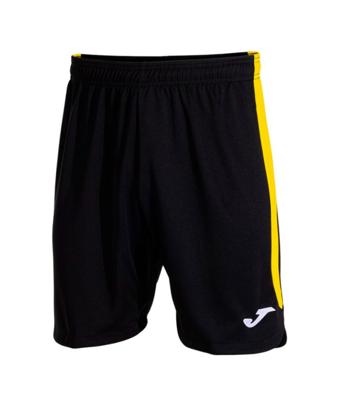 Calça Joma Glasgow II Preto Amarelo Menino