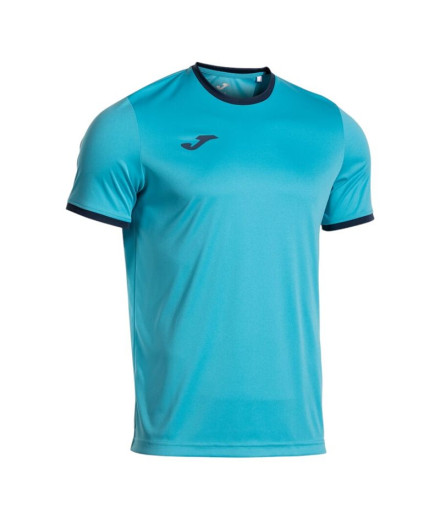 Camiseta Joma Combi Premium Turquesa Fluorescente Dark...
