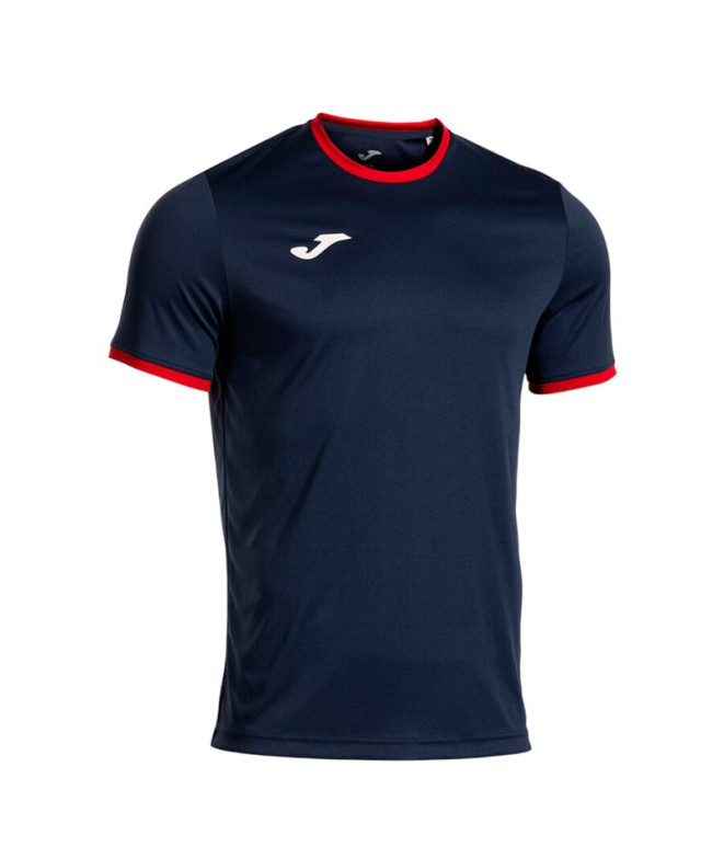 Camiseta Joma Combi Premium Dark Navy Vermelho...