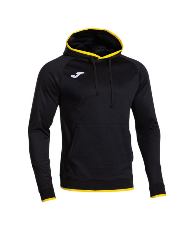 Moletom Joma Combi Premium Preto Amarelo Homem