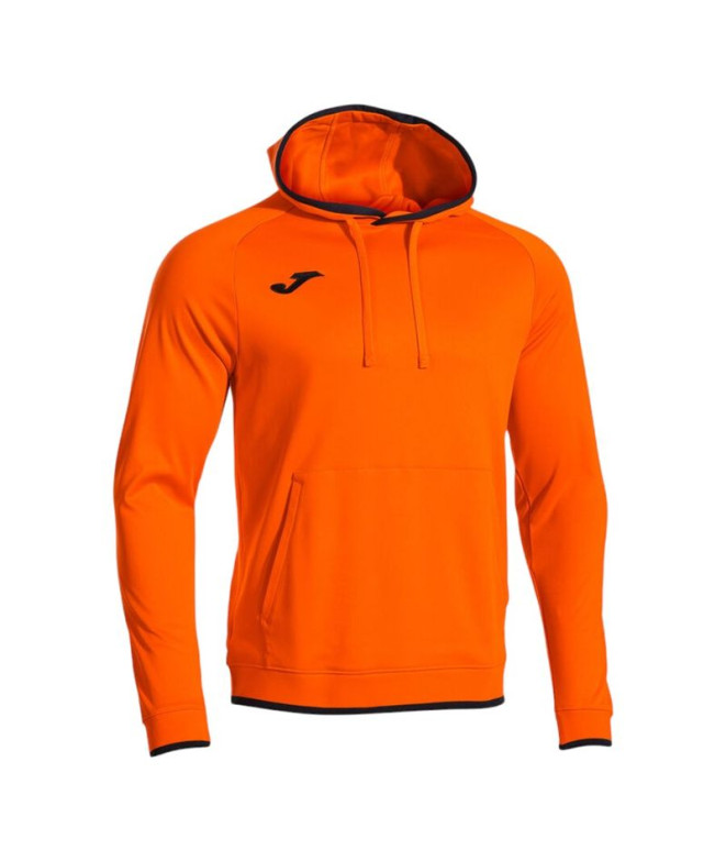 Moletom Joma Combi Premium Laranja Preto Menino