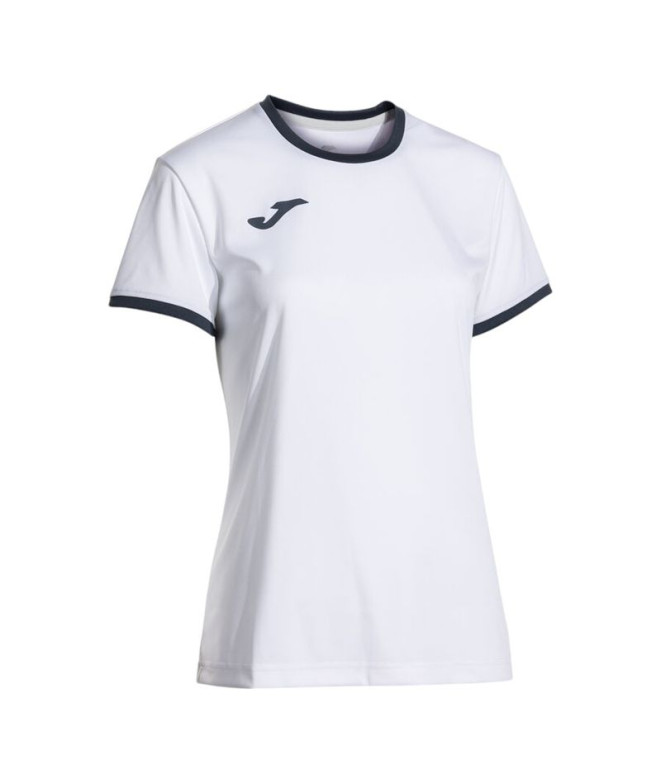 Camiseta Joma Combi Premium Branco Dark Navy...