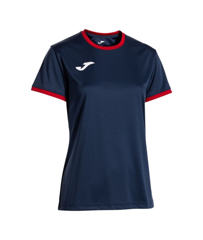 Camiseta Joma Combi Premium Marinho Vermelho...