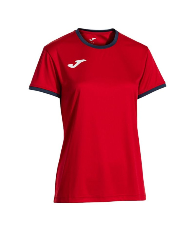 Camiseta Joma Combi Premium Vermelho Marinho...