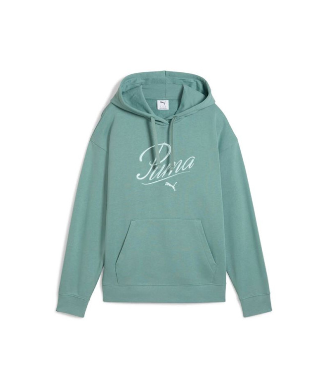 Moletom Puma Essentials Script Comfort H Mulher...