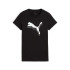 Camiseta Puma Essentials Metallic Mulher Preto