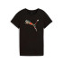 Camiseta Puma Graphics Floral Cat Mulher Preto