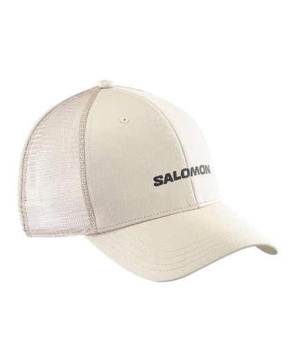 Boné Salomon Trucker Bege
