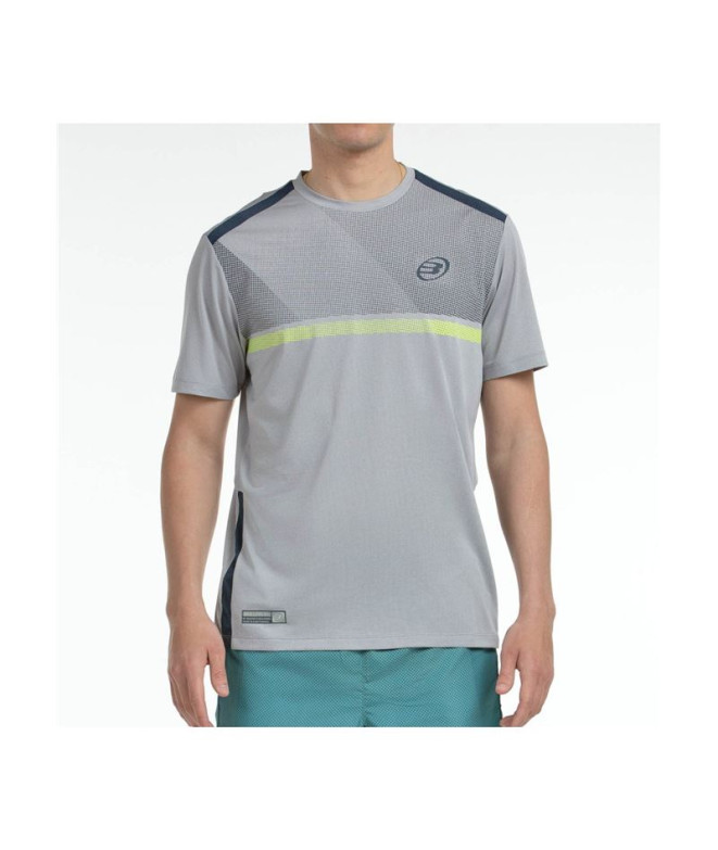 Camiseta de Padel Bullpadel Bilao Homem Cinza...
