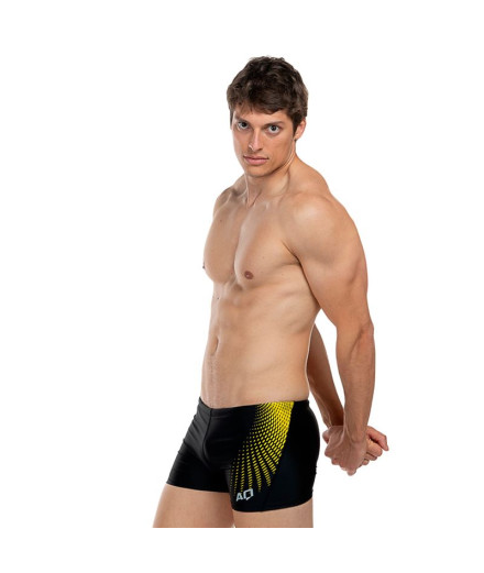 Fato de banho De Natação Aquarapida Costume Short Preto...
