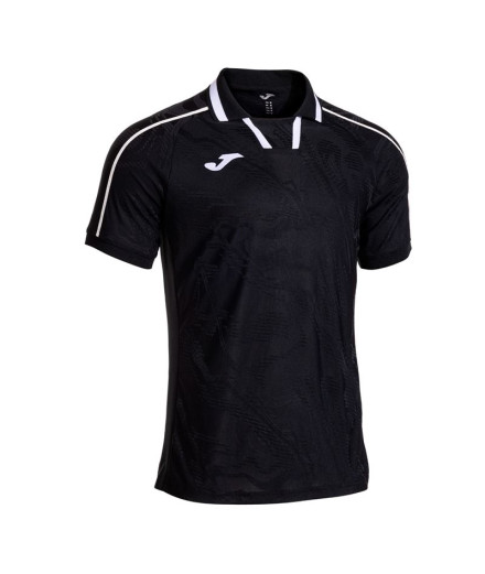 Camiseta Joma Fit One Negro Branco Homem