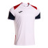 Camiseta Joma Danubio Branco Vermelho Homem