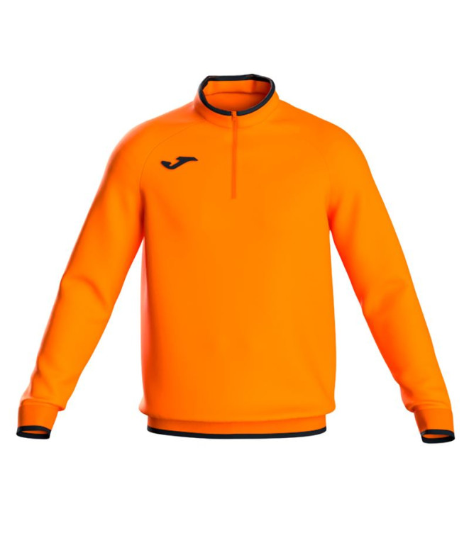 Moletom Joma Combi Premium Laranja Preto Menino