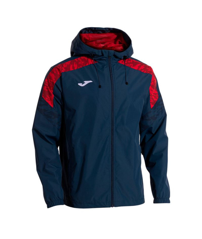Camiseta Joma Tiger VII Dark Navy Vermelho Menino