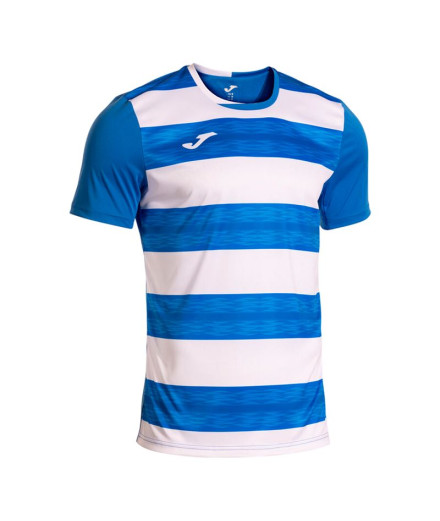 Camiseta Joma Tiger VII Royal Branco Menino