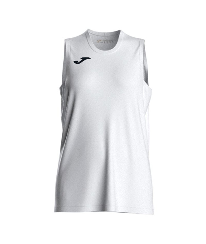 Camiseta Joma Cancha Branco Mulher