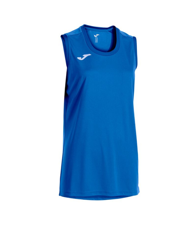Camiseta Joma Cancha Royal Dark Navy Mulher