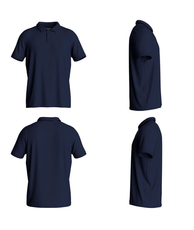 Polo Kappa Jimmo Homem Blue Marine