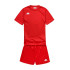 Conjunto Futebol Kappa Gorkit Infantil Vermelho