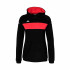 Moletom Kappa Daccia Mulher Black/Fuchsia
